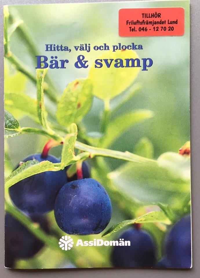 Kompendium Hitta, välj och plocka Bär & svamp 2st Boken lär hur de bästa