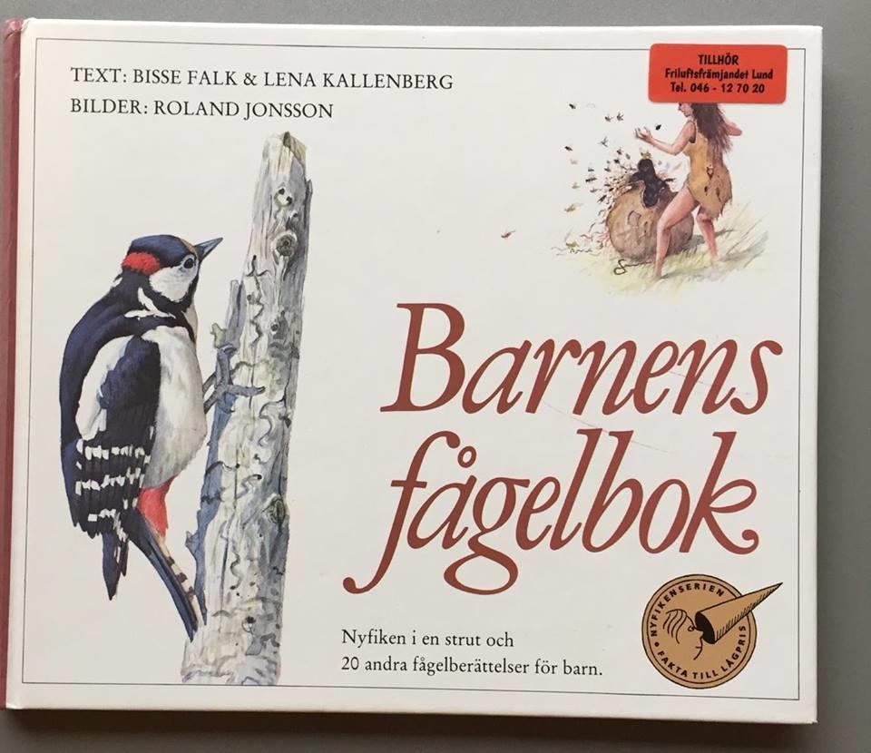 Barnens fågelbok 1 st En bok om våra vanligaste fåglar.