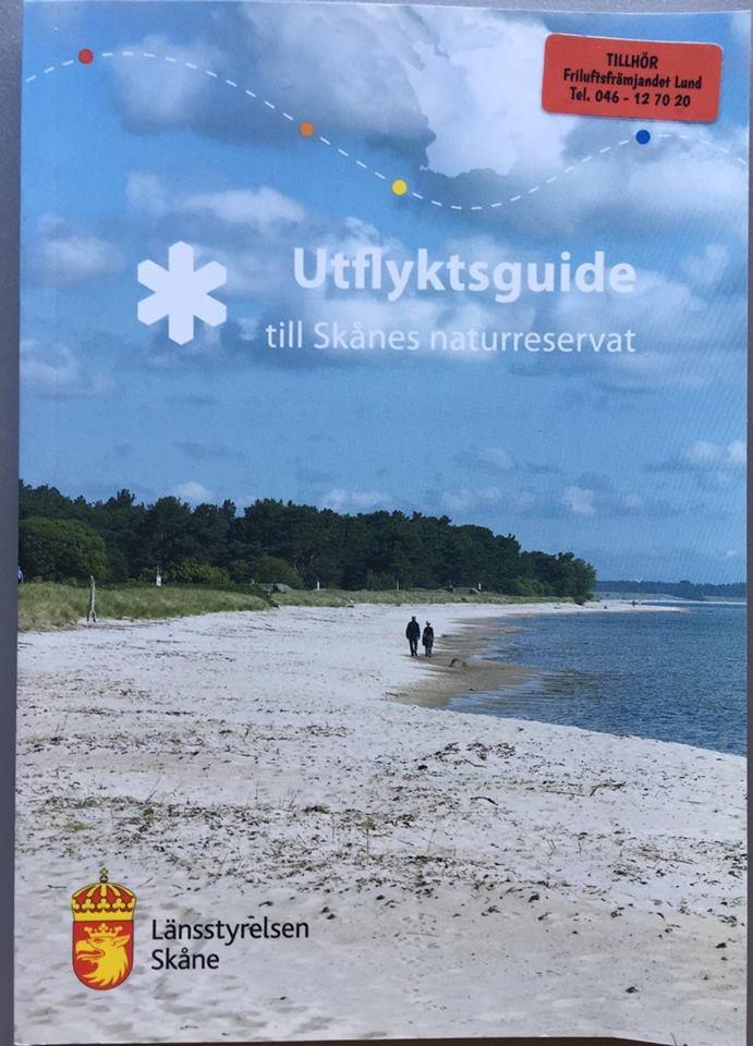 Utflyktsguide till Skånes naturreservat 2st Guidebok