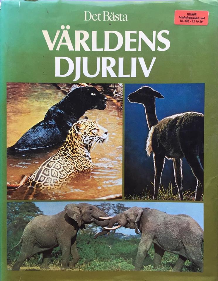 Världens djurliv Gigantisk bok