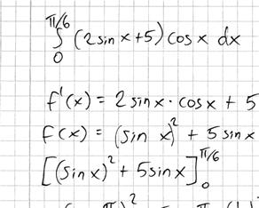 Uppgift 14 Elevlösning 1 (2 A PL ) Kommentar: Elevlösningen visar en korrekt primitiv funktion med ett korrekt svar.