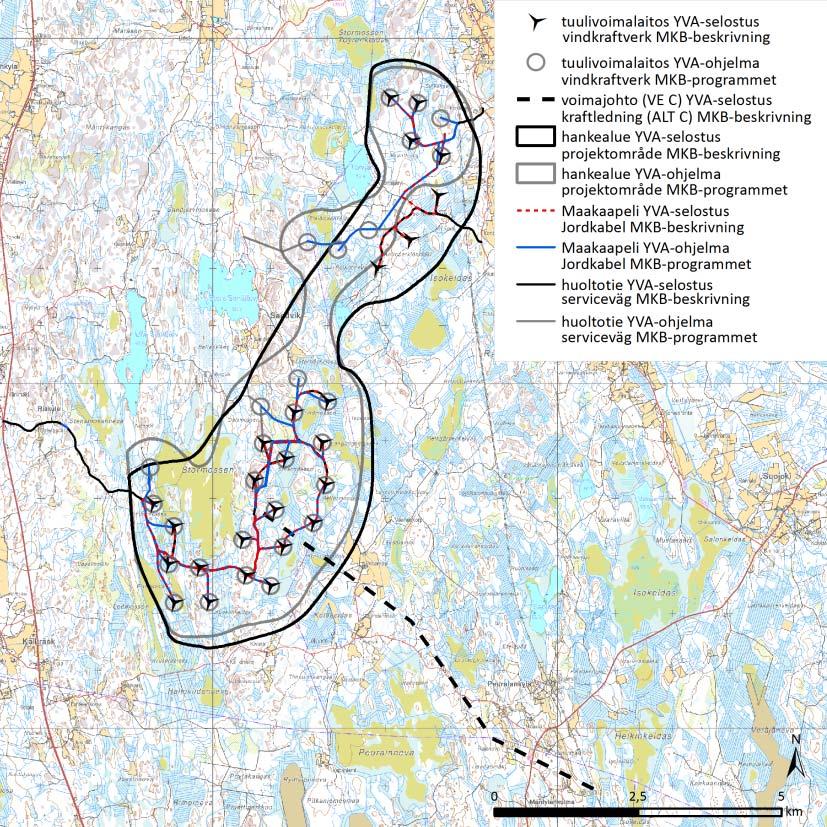 FCG DESIGN OCH PLANERING AB Mikonkeidas vindkraftspark 23 Bild 4.6.