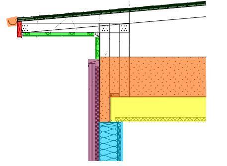 AKTUELL FÖR PROJEKTET SCHEMATISK INDELNING AV TAK- OCH VÄGGKONSTRUKTION, TYP TAKSTOLAR SAMT UTFACKNING, I OBJEKT SEKTION BYGGDEL, SBEF: 43 BYGGDEL, BSAB96: 27.G/35 EX.