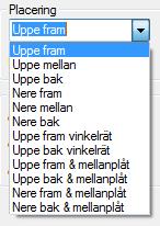 6 Lägga till plåt Lägga till extra plåt behöver du komma till ritning läge
