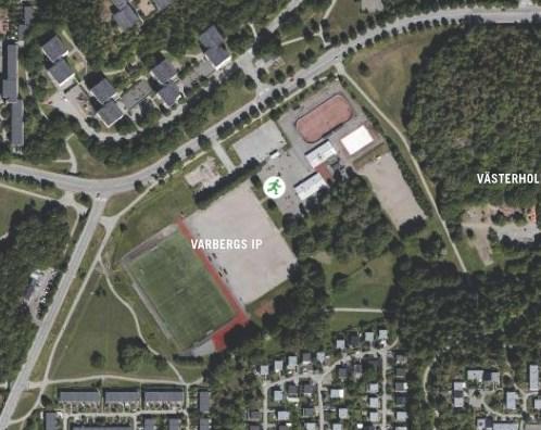 Fastighetskontoret Sida 6 (14) Situationsplan Vårbergs IP befintlig utformning Åtgärder De anläggningar som ingår i detta inriktningsbeslut omfattar: Multihallen: Teknikhall för fotboll för