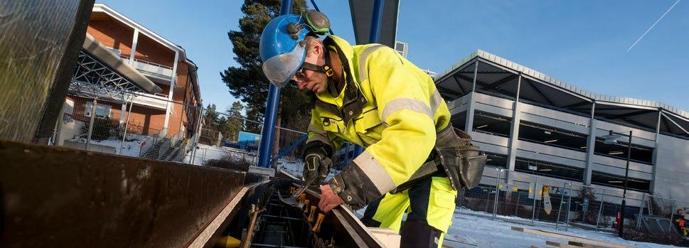 Byggservice Verksamheten i Byggservice omfattar projekt av mindre nybyggnationer och renoveringar, offentliga ramavtal samt pågående servicekontrakt och byggnadsvård.