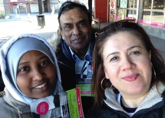 Hälsoinformatörer Vem o Olika kulturell bakgrund och i alla åldrar o Flerspråkiga o Medlem i aktiv förening/nätverk/moské/kyrka/ Varför o Bor och känner området o Kan informera på sitt eget språk i