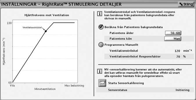 2-36 Stimuleringsbehandling Sensorstyrd stimulering och Sensortrender Figur 2 21.