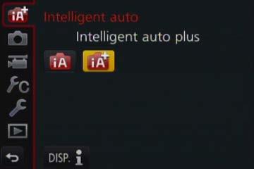 Bildtagningsläge Ta bilder med automatiska inställningar (Intelligent Automatiskt läge) Rörande Intelligent Automatiskt Plusläge och Intelligent Automatiskt läge Byte mellan Intelligent Automatiskt