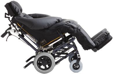Kelvin rullstol kan användas i hemmiljön, inom boenden, sjukvården och hospicevården för personer som är väldigt begränsade i deras dagliga liv.
