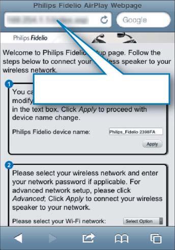 Tips Om Philips Fidelio AirPlay inte står med i