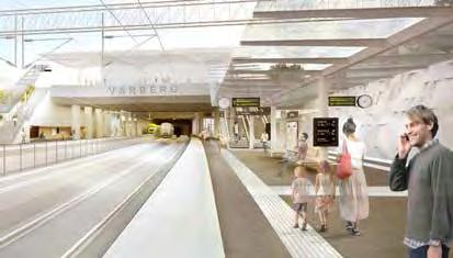 Vid km 74+000 är befintlig marknivå cirka, meter över höjdsystemets nollplan.