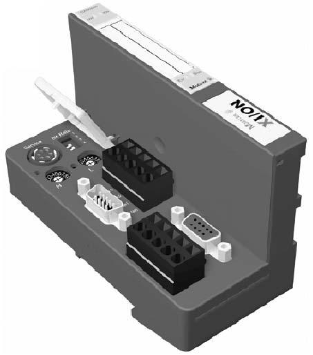 18 Apparatskåp (ACM) i VersaBlue beläggningssystem Specifikationer Skyddsklass IP 54 ACM: CAN-adress och Baudrate DIP-omkopplare Vridomkopplare Bild 10 ACM I/O Modul gateway CAN-buss