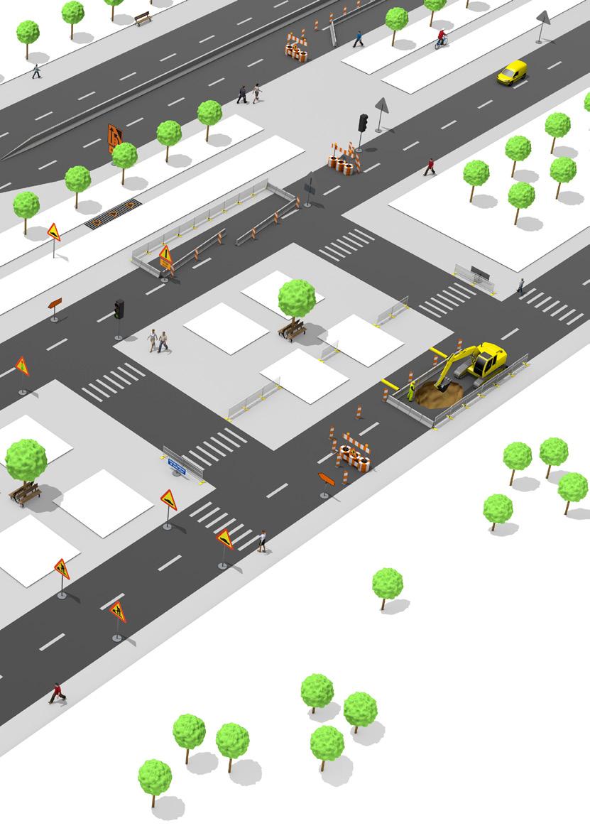 SKYDDSANORDNINGAR Vi tillhandahåller avstängningsmaterial som till exempel fordonsbarriärer och trafikbuffertar. Dessa produkter höjer säkerheten för såväl trafikanter som vägarbetare.