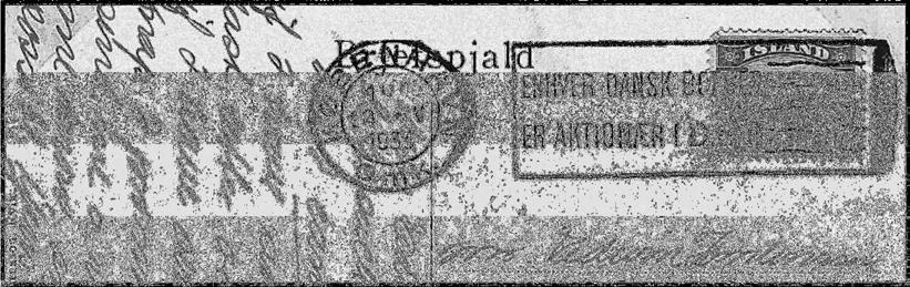 Fig. 10 Varje dansk medborgare är aktieägare i D.S.B (Danska statsbanorna) ÖVRIGA DANMARK Aalborg En rak handstämpel pr.