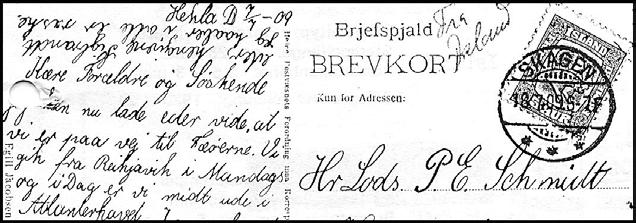 Jag känner till andra brevkort som anlänt samma dag men som inte har den påteckningen. Det sägs att det ska finnas datumstämpel använd 1935 men jag har inga detaljer om frimärket som den används på.