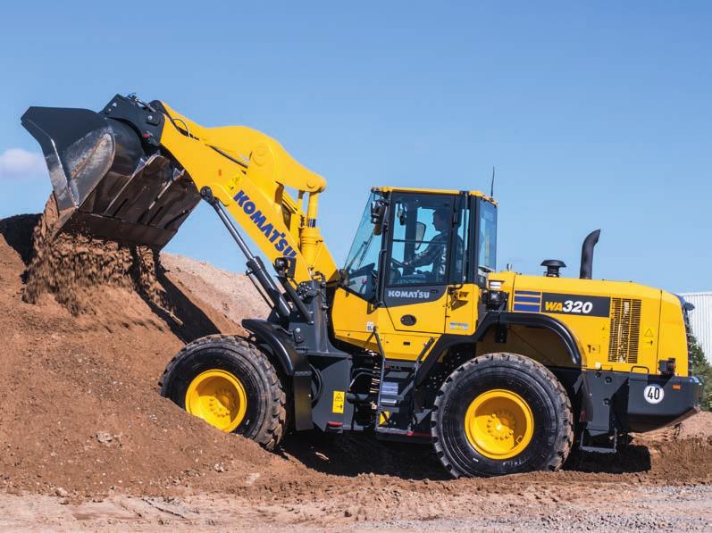 WA 320 Hjullastare WA320-7 MOTORSTYRKA 127 kw / 173 Hk @ 2.