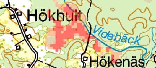 A B C Figur 53. Ett dikat område som delvis består av slåttermark.