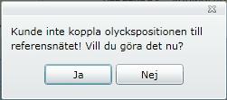 Området kan justeras med hjälp av panoreringsverktyget. Klicka på -panorera knappen i kartan, håll ner vänster musknapp, dra muspekaren i önskad riktning och släpp därefter musknappen.