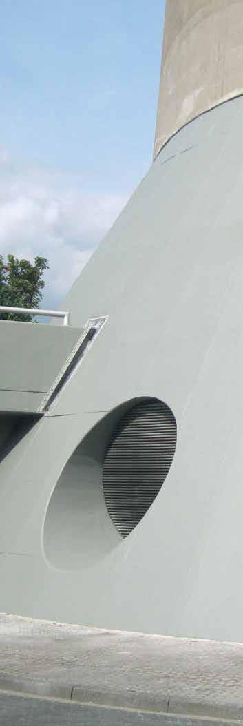 Ytskydd Ytskyddssystem Ytskydd StoConcrete Protect Rigid WL 100 System med vattenavvisande impregnering och målningsbehandling Vattenavvisande hydrofobering StoCryl HC 100, vattenavvisande pastös