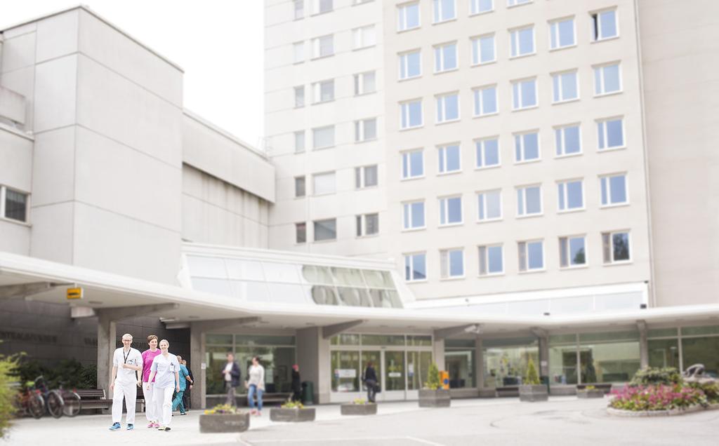 6 Personalrapport 2016 Verksamhet och målsättningar Kundorientering Enligt sjukhusets strategiska framtidsplan ska Vasa centralsjukhus i framtiden erbjuda den bästa patientupplevda kvaliteten i