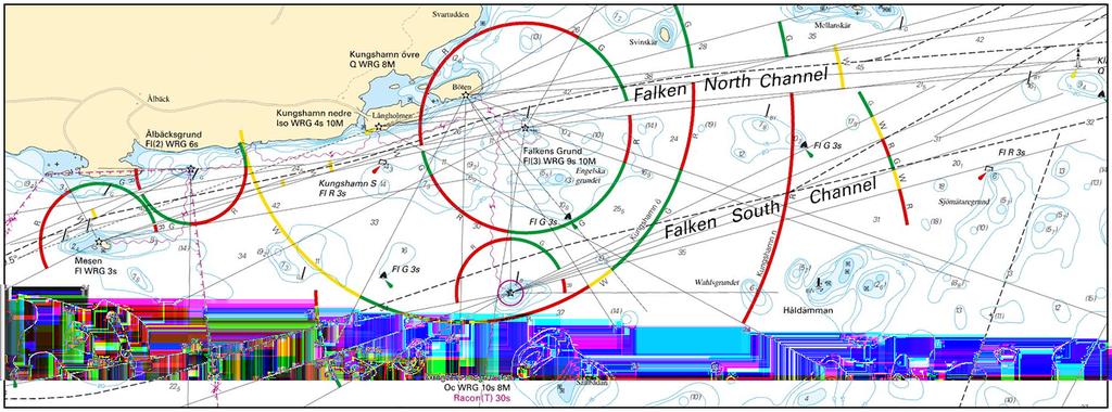2018-05-31 6 Nr 705 Falkens grund Sjöfartsverket. Publ. 29 maj 2018 * 13136 (T) Sjökort: 2, 6, 61, 62, 7, 71, 731, 74, 83 Sverige.