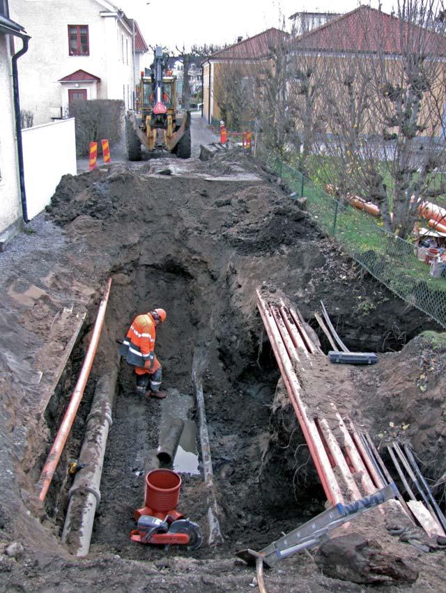 I den norra delen av samma fastighet gjordes en mindre undersökning år 2007. Den undersökta sträckan var till stor del störd, dels av tidigare schaktningar men även av trädrötter.