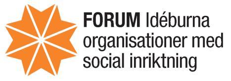 Denna lista av sammanhang är sammanställd av Forum idéburna organisationer med social inriktning, i samtal med många olika aktörer i