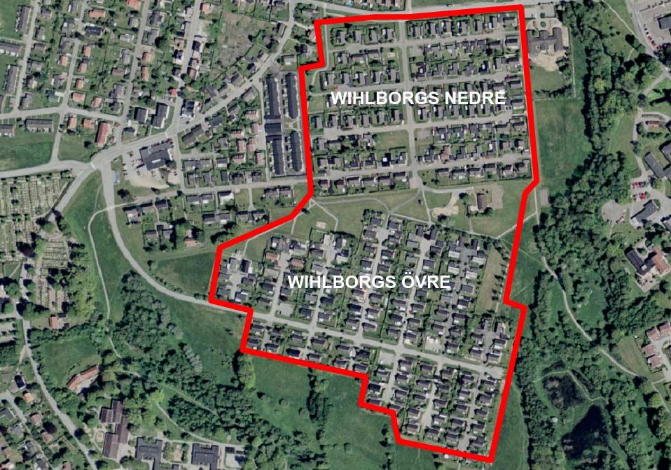 Hörby kommun Plan- och byggkontoret 1 INLEDNING Bakgrund Wihlborgsområdet är ett av de största och mest enhetliga villaområdena i Hörby.