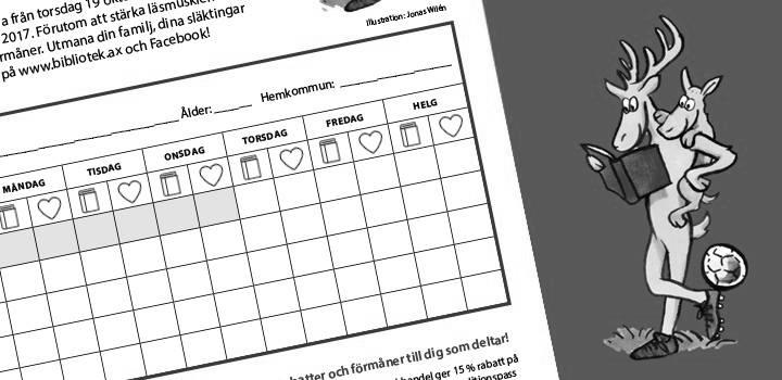 Läskonditionspasset 2018 stärk dina läsmuskler! I höst kör vi Läskonditionspasset för fjärde gången, kampanjen som kombinerar konditionsträning och läsning.