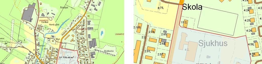 Inledning Planbeskrivning Denna handling är ett komplement till plankartan och beskriver detaljplanen för Unnaryd 15:9 m.fl (Unnaryds Prästgård m.fl.).