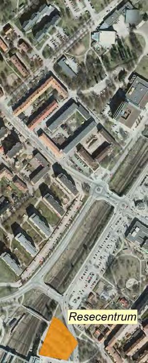 Sida 5 (8) Resecentrum, Borlänge C Läget är mycket centralt mellan handelsområdena och centrum i direkt anslutning till Resecentrums huvudentré.