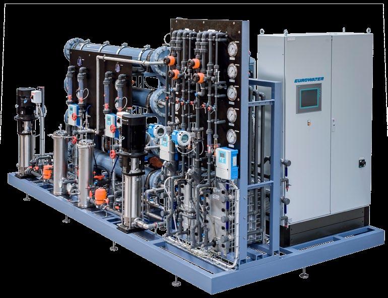Optimalt spädvatten för högtryckspannor Huvudsyftet med vattenbehandlingen för ångpannor är att minska korrosion och slitage i pannan, att skydda turbinen, att minimera utblåsning och för att minska