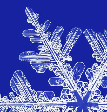 VARFÖR ÄR SNÖN VIT? Snö består av iskristaller av väldigt många former. Precis som is är snö i sej själv färglös. En snöflinga reflekterar en liten del av dagsljuset, se bilden.