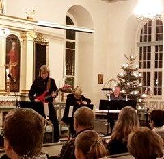 Kyrknytt Sång och musik Söndagen den 7 januari gästades åter Hjärsås kyrka av den skönsjungande Christianstads Motettkör.