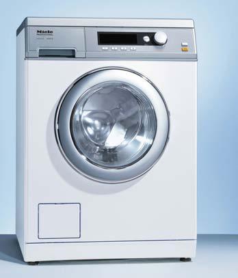 Miele Profitronic Produktfakta tvättmaskin PW 6055, PW 6065, PW 6055 Vario, PW 6065 Vario och PW 6075 Vario Proffsmaskiner med Profitronic L-styrning Tvättmaskiner i Professional-serien finns i tre