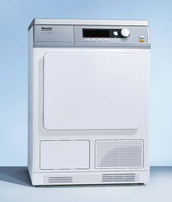 Miele Profitronic Produktfakta torktumlare PT 7135 C Vario, PT 7136 Vario och PT 7137 WP Proffsmaskiner med Profitronic L Vario-styrning Torktumlare i Professional-serien har 6,5 kg kapacitet och