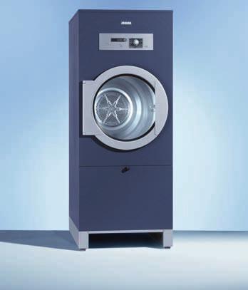 PT 8253 Profitronic B-styrning Med elektronisk fuktavkänning, 9 automatprogram samt tidsstyrda torkprogram. Blå front.