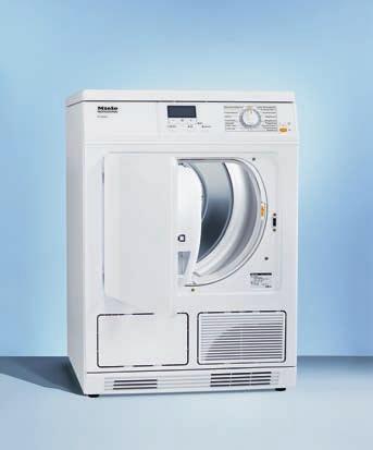 Miele ProfiLine Produktfakta torktumlare PT 5155 C, PT 5135 C, PT 5156, PT 5136, PT 5157 WP och PT 5137 WP Proffsmaskiner med ProfiLine-styrning Perfekt finish av tvätten med de kompakta torktumlarna