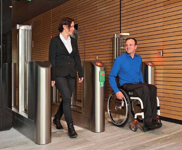 Fördelar med Argus sensorslussar och -passager Den modulära kombinationen av personlig säkerhet, personfrekvens och design motsvarar även kraven på individuella ingångar.