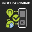 Skärmen Para processor visas. 2. Tryck på OK-knappen för att påbörja parning. OBS!