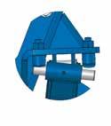 Den hårda brytbulten brister med ett rent snitt som gör det lätt att ersätta den med en ny bult. 405 mm Hydrauliskt stenutlösningssystem.
