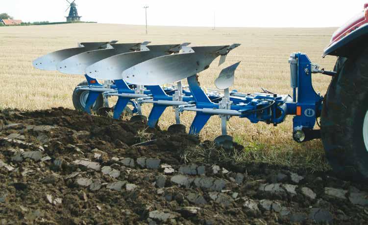 Vari Flex CX Ställbar under körning Vari Flex CX är burna växelplogar med hydrauliskt ställbar arbetsbredd.