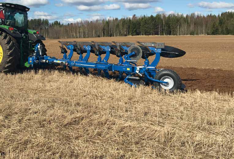 Xcelsior DX Enkel och robust Modellserien Överum DX består av burna växelplogar för traktorer upp till 200 hk och tuff plöjning.