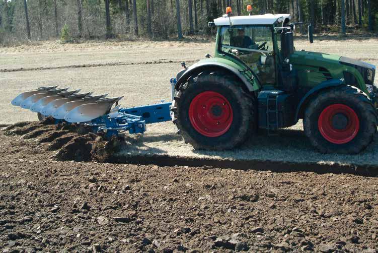 Vari Flex EX On-land On-land eller i fåran Överum Vari Flex EX On-land är en serie extra kraftigt byggda burna växelplogar.