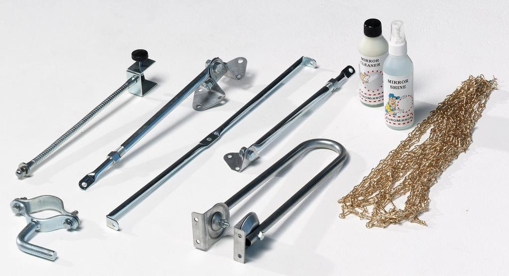 1 Truckspegel TRM 270 1/2 10Ø 270mm 3 2 5 10 7 8 9 1. Flexarm 2. Dubbel T-arm 3. Stag typ-ss 4. Rörfäste 5.