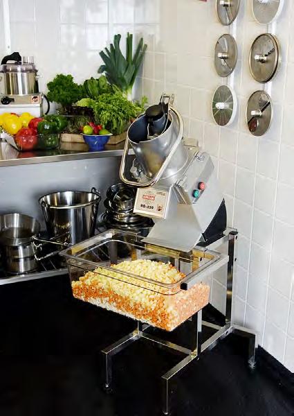 Beredning Grönssakshack Hällde RG250 Robust design gjord för kommersiell användning och lång livslängd. Hög kapacitet.
