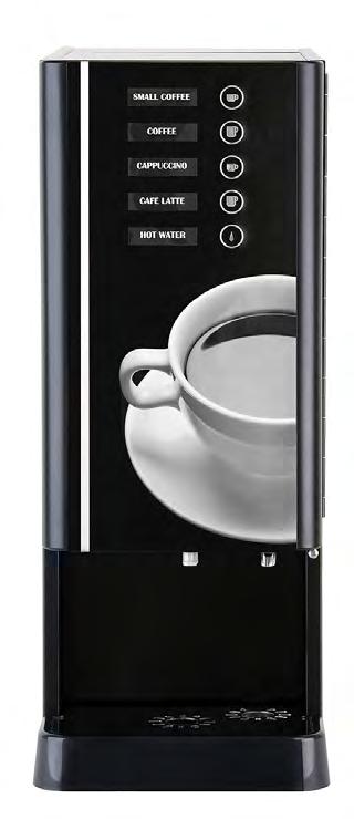 Bryggning Cafélino Brilliance Cafélino Instant En liten och kompakt Instantmaskin som ger en god kopp kaffe på bara 10 sekunder.