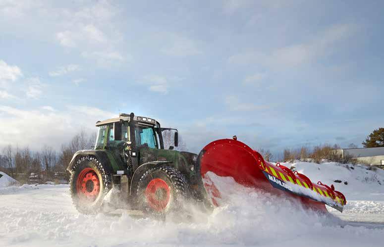 Ny plog för traktor: Den mindre DPH gör lika stor nytta Mählers högkastande diagonalplog DPH3700 gjorde succé förra vintern.