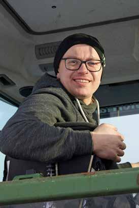 Sidovingen gick sönder för ett tag sedan, men då upptäckte vi att den inte behövs då vi kör med DPH-plogen, säger Peter Nilsson på JJS Transport i Sundsvall.